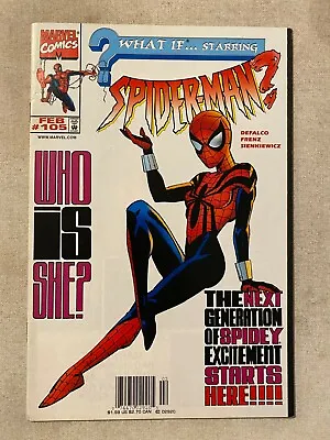 Buy What If? #105 Vf 8.0 1st Appearance Of May  Mayday  Parker Spider-girl Newsstand • 474.36£
