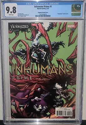 Buy Inhumans Prime #1 Venomized Variant Cgc 9.8 Fantastic Four Mcu Venom Low Print! • 60.05£