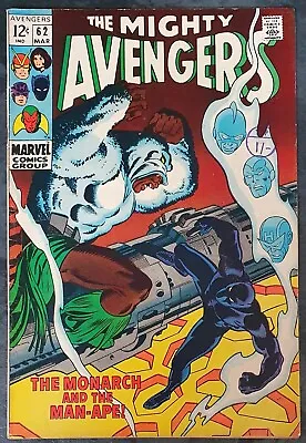 Buy The Avengers #62 (1969) - First Appearance Man-ape M'baku Fn/fn+ • 49.99£