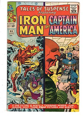 Buy Tales Of Suspense #66 (1965) - Grade 5.0 - Red Skull Origin - Captain America! • 102.78£