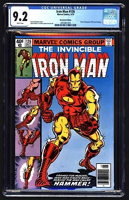 Buy IRON MAN #126 | CGC 9.2 | Marvel 1979 | Tales Of Suspense #39 Cover Homage • 108.18£