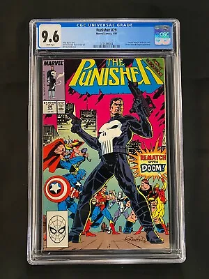 Buy Punisher #29 CGC 9.6 (1990) - Captain America & Loki App • 38.37£