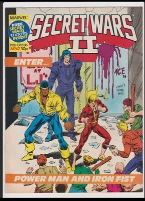Buy Marvel Comics Secret Wars II #67 1986 VF- Marvel UK - VGC • 5£
