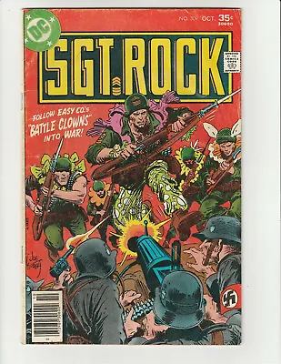 Buy Sgt Rock #309 (3.5) DC Comics 1977 Joe Kubert Easy Co Battle Clowns Into War VG- • 9.06£