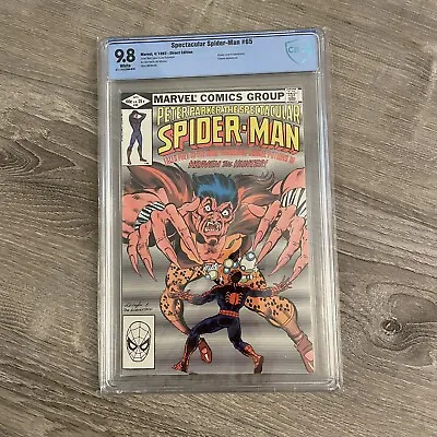 Buy Spectacular Spider-Man #65 CBCS 9.8 1982 Marvel Comics Kraven & Calypso App • 55.17£