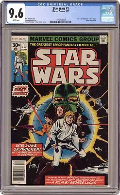Buy Star Wars #1 1st Printing CGC 9.6 1977 Marvel 1476760007 • 1,887.40£