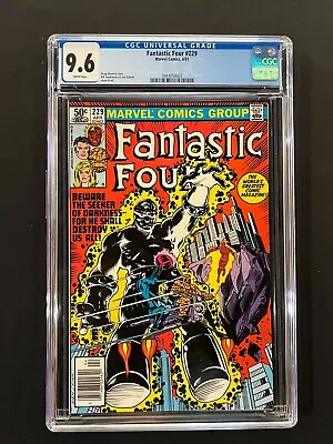 Buy Fantastic Four #229 CGC 9.6 (1981) - Newsstand Edition • 78.83£