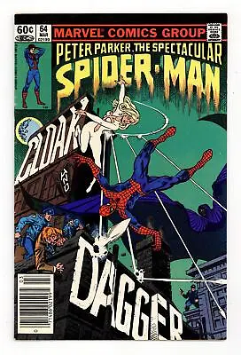 Buy Spectacular Spider-Man Peter Parker #64 VG/FN 5.0 1982 1st App. Cloak And Dagger • 54.41£