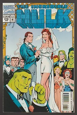 Buy 1994 Marvel Comics THE INCREDIBLE HULK #418 Comic Book • 3.10£