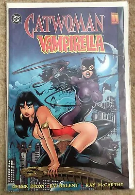 Buy DC/ Harris Comics Catwoman Vampirella Rare One Shot 1997 NM • 13.50£