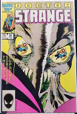 Buy Doctor Strange #81 1st App Of Rintrah Marvel Comics 1987 • 7.19£