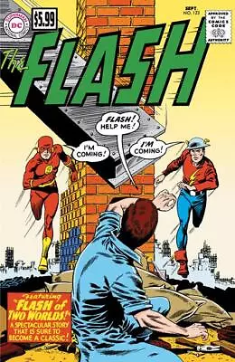 Buy The Flash Facsimile Edition #123 #123 Variant Cvr C Carmine Infantino & Murphy A • 4.39£