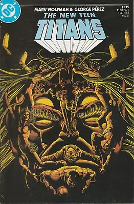 Buy The New Teen Titans 5 DC Comics Feb 1985 • 3.75£