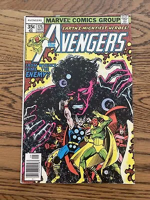 Buy Avengers #175 (Marvel 1978) Featuring Captain Marvel! Bronze Age Newsstand FN+ • 3.55£