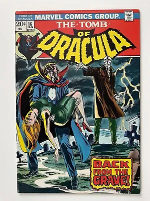 Buy Tomb Of Dracula 16, 1st Cameo Doctor Sun, Marvel Comics • 15.80£