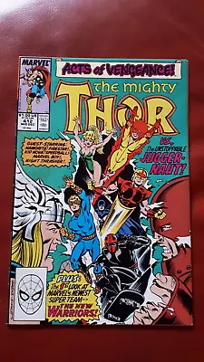 Buy MIGHTY THOR #412 - 1st App NEW WARRIORS (Full) - HIGH GRADE VF/NM To NM- • 8£