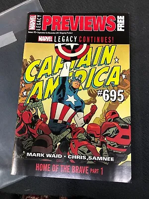 Buy Marvel Legacy Previews #2 (Sept-Nov '17) -Captain America,X-Men,Star Wars,more! • 3.97£