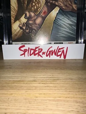 Buy Spider-Gwen Comic Book Stand - Graded/Raw Comics 3D Printed • 14.25£