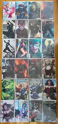 Buy DC COMICS ARTGERM VARIANT COVER LOT! 24 Issues! Good Girl Art Batgirl Catwoman • 314.21£