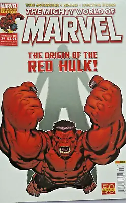 Buy The Mighty World Of Marvel #29 - Comics Red Hulk Origin Dec 2011 NEW SEALED • 7.99£