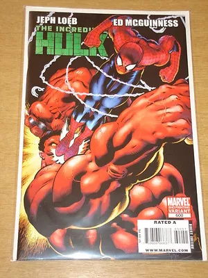 Buy Hulk Incredible #600 Marvel Comics 2nd Printing Variant Cover Spiderman • 5.99£