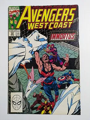 Buy Avengers West Coast #62. Marvel. 1st Time Keepers. • 1.99£