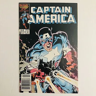 Buy Captain America #321 ('86) KEY 1st App Of Ultimatum, Mike Zeck Cover, Newsstand • 40.21£