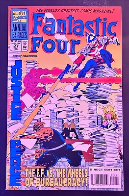 Buy Fantastic Four Annual   # 27  1st Time Variance Authority • 11.99£