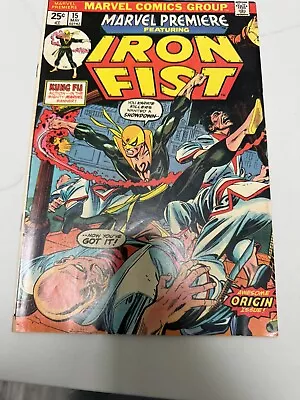 Buy Marvel Premiere 15 First Appearance Of Iron Fist!!!! • 100.39£