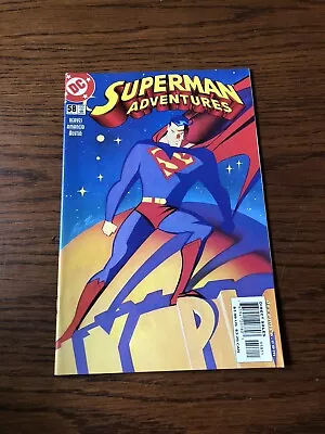 Buy Superman Adventures #58 DC (2001) Alex Ross Cover Low Print HTF High Grade NM+🔥 • 23.98£