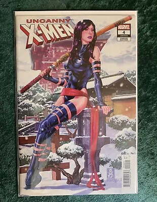 Buy Uncanny X-Men #4 Brooks Psylocke Hidden Gem Variant (Marvel Feb 2019) High Grade • 272.76£