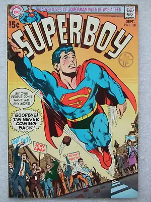Buy Superboy   #168   Leave Us Or We Perish .  Neil Adams Cover. • 5.99£