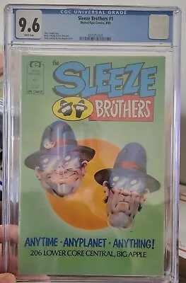Buy Sleeze Brothers #1 CGC 9.6 (1989) Marvel Epic Comics Copper Age NM+ • 30.36£