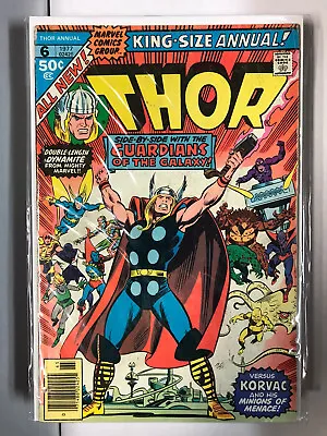 Buy Thor Annual#6 Lower Grade 1st Cover App Of Korvac Thor Meets The GotG Bronze Age • 15.82£