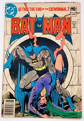 Buy Batman #324 (1980) / Fn+/ Catwoman Aparo Cover Newsstand Dc Comics Bronze Age • 19.88£