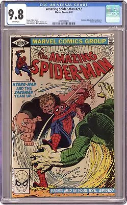 Buy Amazing Spider-Man #217D Direct Variant CGC 9.8 1981 4387619010 • 164.88£