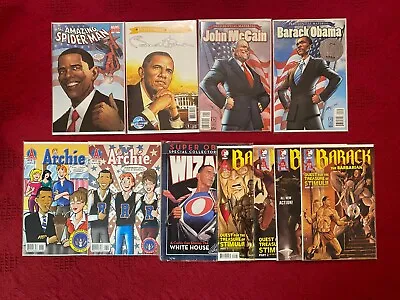 Buy Amazing Spider-Man #583, Archie, J. Scott Campbell, Wizard Magazine Barack Obama • 32.13£