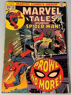 Buy Marvel Tales 60 Fine 1975 Amazing Spider-Man 79 The Prowler • 3.99£