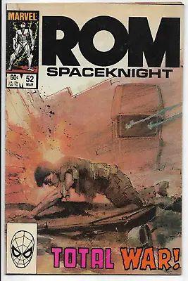 Buy ROM SPACEKNIGHT #52 Marvel Comics Mantlo Buscema Candido 1984 VG • 5.99£