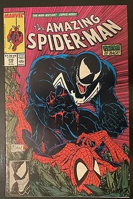 Buy Amazing Spider-Man #316 (Marvel 1989) Iconic Todd McFarlane Venom Cover (VF) • 104.55£