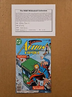 Buy Action Comics #475 USAF Mildenhall Collection DC 1977 NM • 12.06£