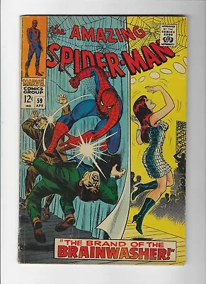 Buy Amazing Spider-Man #59 1st Appearance Of Mary Jane  1963 Series Marvel • 52.21£