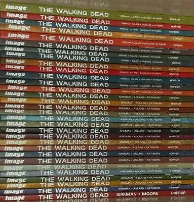 Buy The Walking Dead Graphic Novels 1-32 Complete Set TPB Full Run Comic Book Series • 300£
