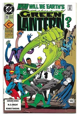Buy Green Lantern #25 (Vol 3) : NM- :  Prize Fight  : Justice League International • 1.95£