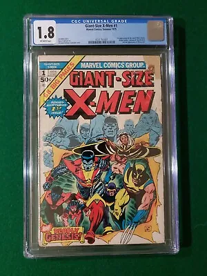 Buy Giant-Size X-Men 1 CGC 1.8 1975 First Appearance Of New X-Men. Wolverine Storm. • 955.98£