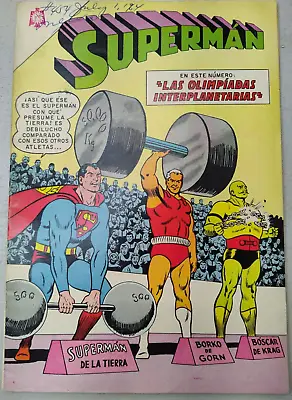 Buy Superman #454 Mexico Spanish 1964 Comic: Action Comics #304 1st Black Flame • 255.84£