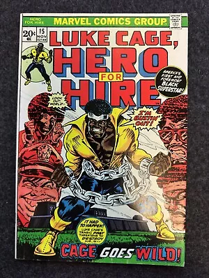Buy Luke Cage, Hero For Hire #15 ***fabby Collection*** Grade Nm- • 36.99£