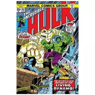 Buy Incredible Hulk (1968 Series) #183 In VG Minus. Marvel Comics [f (stamp Missing) • 7.53£