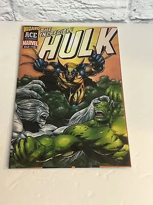 Buy Wizard Ace Edition (2001) #181 Wolverine Incredible Hulk Acetate Cover • 21.68£