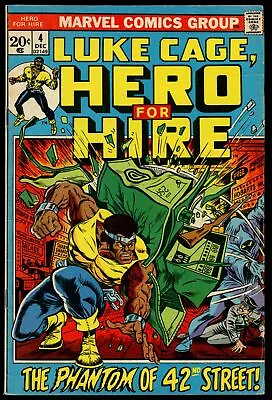 Buy Luke Cage, Hero For Hire #4 ~ Marvel Comics • 5.53£